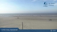 Archiv Foto Webcam St. Peter-Ording: Badestelle Bad 12:00