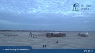 Archiv Foto Webcam St. Peter-Ording: Badestelle Bad 02:00