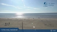 Archiv Foto Webcam St. Peter-Ording: Badestelle Bad 16:00