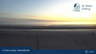 Archiv Foto Webcam St. Peter-Ording: Badestelle Bad 20:00