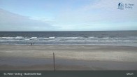 Archiv Foto Webcam St. Peter-Ording: Badestelle Bad 08:00