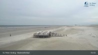 Archiv Foto Webcam St. Peter-Ording: Badestelle Bad 14:00