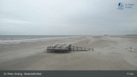 Archiv Foto Webcam St. Peter-Ording: Badestelle Bad 16:00