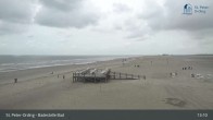 Archived image Webcam Beach Bad St. Peter-Ording 12:00