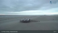 Archiv Foto Webcam St. Peter-Ording: Badestelle Bad 02:00