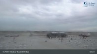 Archiv Foto Webcam St. Peter-Ording: Badestelle Bad 04:00