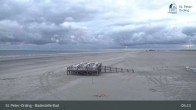 Archiv Foto Webcam St. Peter-Ording: Badestelle Bad 04:00