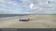 Archiv Foto Webcam St. Peter-Ording: Badestelle Bad 10:00