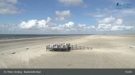 Archiv Foto Webcam St. Peter-Ording: Badestelle Bad 14:00