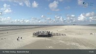 Archiv Foto Webcam St. Peter-Ording: Badestelle Bad 16:00