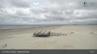 Archiv Foto Webcam St. Peter-Ording: Badestelle Bad 10:00