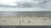 Archiv Foto Webcam St. Peter-Ording: Badestelle Bad 12:00