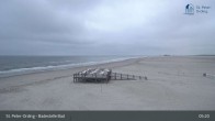 Archiv Foto Webcam St. Peter-Ording: Badestelle Bad 04:00