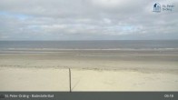 Archiv Foto Webcam St. Peter-Ording: Badestelle Bad 08:00