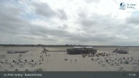 Archiv Foto Webcam St. Peter-Ording: Badestelle Bad 10:00