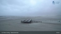 Archiv Foto Webcam St. Peter-Ording: Badestelle Bad 04:00