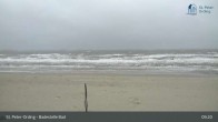 Archiv Foto Webcam St. Peter-Ording: Badestelle Bad 08:00