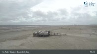 Archiv Foto Webcam St. Peter-Ording: Badestelle Bad 16:00