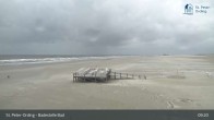 Archiv Foto Webcam St. Peter-Ording: Badestelle Bad 08:00