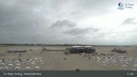Archiv Foto Webcam St. Peter-Ording: Badestelle Bad 10:00