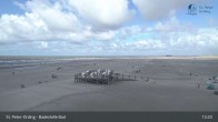 Archiv Foto Webcam St. Peter-Ording: Badestelle Bad 12:00