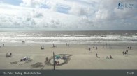 Archiv Foto Webcam St. Peter-Ording: Badestelle Bad 14:00