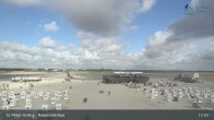 Archiv Foto Webcam St. Peter-Ording: Badestelle Bad 16:00