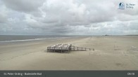 Archiv Foto Webcam St. Peter-Ording: Badestelle Bad 08:00