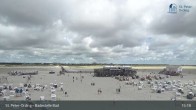 Archiv Foto Webcam St. Peter-Ording: Badestelle Bad 14:00