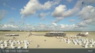 Archiv Foto Webcam St. Peter-Ording: Badestelle Bad 18:00