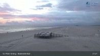 Archiv Foto Webcam St. Peter-Ording: Badestelle Bad 00:00