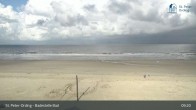 Archiv Foto Webcam St. Peter-Ording: Badestelle Bad 08:00