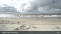 Archiv Foto Webcam St. Peter-Ording: Badestelle Bad 14:00