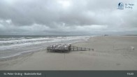 Archiv Foto Webcam St. Peter-Ording: Badestelle Bad 18:00