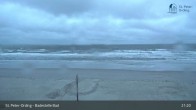 Archiv Foto Webcam St. Peter-Ording: Badestelle Bad 20:00