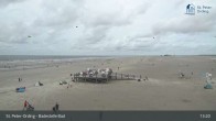 Archiv Foto Webcam St. Peter-Ording: Badestelle Bad 12:00