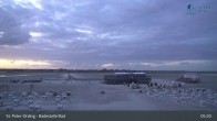Archiv Foto Webcam St. Peter-Ording: Badestelle Bad 04:00