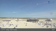 Archiv Foto Webcam St. Peter-Ording: Badestelle Bad 14:00