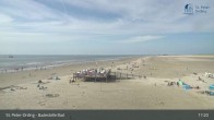 Archiv Foto Webcam St. Peter-Ording: Badestelle Bad 16:00