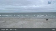 Archiv Foto Webcam St. Peter-Ording: Badestelle Bad 02:00