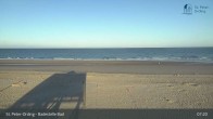 Archiv Foto Webcam St. Peter-Ording: Badestelle Bad 06:00