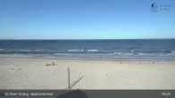 Archiv Foto Webcam St. Peter-Ording: Badestelle Bad 08:00