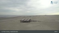 Archiv Foto Webcam St. Peter-Ording: Badestelle Bad 07:00