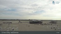 Archiv Foto Webcam St. Peter-Ording: Badestelle Bad 08:00