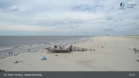 Archiv Foto Webcam St. Peter-Ording: Badestelle Bad 11:00
