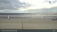 Archiv Foto Webcam St. Peter-Ording: Badestelle Bad 08:00
