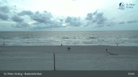 Archiv Foto Webcam St. Peter-Ording: Badestelle Bad 02:00