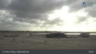Archiv Foto Webcam St. Peter-Ording: Badestelle Bad 08:00