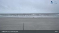 Archiv Foto Webcam St. Peter-Ording: Badestelle Bad 02:00