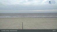 Archiv Foto Webcam St. Peter-Ording: Badestelle Bad 08:00